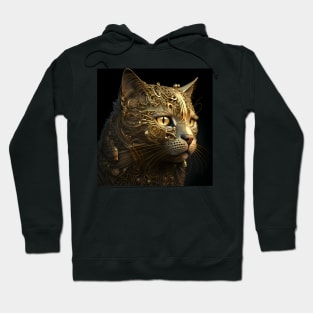 Gold Cat Hoodie